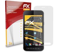 atFoliX Protecteur d'écran compatible avec Samsung Galaxy Xcover 4 Film Protection d'écran, antiréfléchissant et absorbant les chocs FX Film Protecteur (3X)