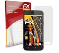 atFoliX 3x Film Protection d'écran pour Samsung Galaxy XCover 4s mat&antichoc