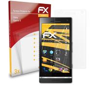 atFoliX 3x Film Protection d'écran pour Sony Xperia S mat&antichoc