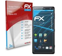 atFoliX 3x Film Protection d'écran pour Sony Xperia XZ2 Protecteur d'écran clair