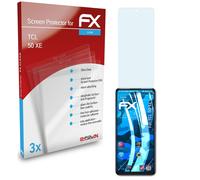 atFoliX 3x Film Protection d'écran pour TCL 50 XE Protecteur d'écran clair