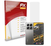 atFoliX Protecteur d'écran compatible avec Xiaomi 14T Pro Film Protection d'écran, antiréfléchissant et absorbant les chocs FX Film Protecteur (3X)