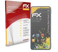 atFoliX 3x Film Protection d'écran pour Xiaomi Black Shark 5 mat&antichoc