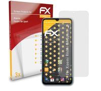 atFoliX 3x Film Protection d'écran pour Xiaomi Redmi 9A Sport mat&antichoc