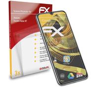 atFoliX 3x Film Protection d'écran pour Xiaomi Redmi Note 8T mat&antichoc