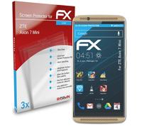 atFoliX 3x Film Protection d'écran pour ZTE Axon 7 Mini Protecteur d'écran clair