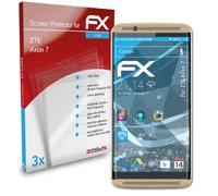 atFoliX 3x Film Protection d'écran pour ZTE Axon 7 Protecteur d'écran clair