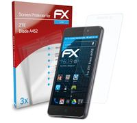 atFoliX 3x Film Protection d'écran pour ZTE Blade A452 Protecteur d'écran clair