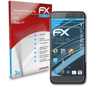 atFoliX 3x Film Protection d'écran pour ZTE Blade V7 Protecteur d'écran clair