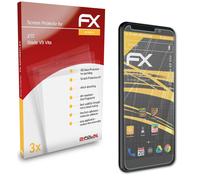 atFoliX 3x Film Protection d'écran pour ZTE Blade V9 Vita mat&antichoc