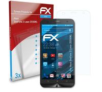 atFoliX 3x Protecteur d'écran pour Asus ZenFone 2 Laser ZE550KL clair