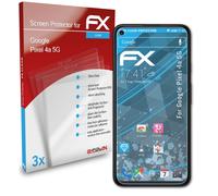 atFoliX 3x Protecteur d'écran pour Google Pixel 4a 5G clair