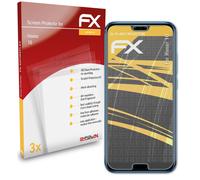 atFoliX 3x Protecteur d'écran pour Honor 10 Film Protection d'écran mat&antichoc
