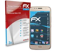 atFoliX 3x Protecteur d'écran pour Lenovo Motorola Moto G5S clair