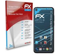 atFoliX 3x Protecteur d'écran pour Lenovo Motorola One Vision clair