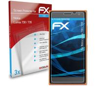 atFoliX 3x Protecteur d'écran pour Nokia Lumia 730 / 735 clair