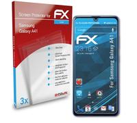atFoliX 3x Protecteur d'écran pour Samsung Galaxy A41 clair