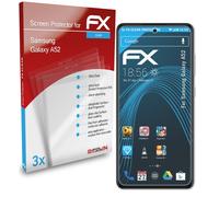 atFoliX 3x Protecteur d'écran pour Samsung Galaxy A52 clair