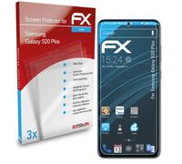 atFoliX 3x Protecteur d'écran pour Samsung Galaxy S20 Plus clair