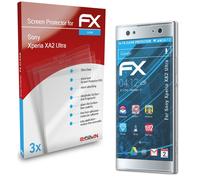 atFoliX 3x Protecteur d'écran pour Sony Xperia XA2 Ultra clair
