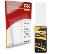 atFoliX 3x Protecteur d'écran pour TCL 505 Film Protection d'écran mat&antichoc