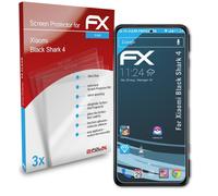 atFoliX 3x Protecteur d'écran pour Xiaomi Black Shark 4 clair