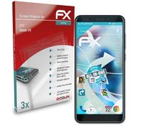 atFoliX 3x Protecteur d'écran pour ZTE Blade V9 Écran protecteur clair&flexible