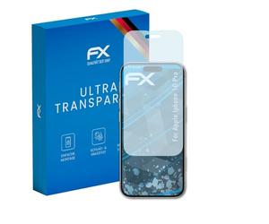 atFoliX Film Protection d'écran compatible avec Apple iPhone 16 Pro Protecteur d'écran, ultra-clair FX Écran protecteur (3X)