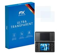 atFoliX Film Protection d'écran compatible avec Nintendo DS-Lite Protecteur d'écran, ultra-clair FX Écran protecteur (Set de 3)