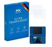 atFoliX Film Protection d'écran compatible avec Nintendo DSi XL Protecteur d'écran, ultra-clair FX Écran protecteur (Set de 3)