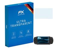 atFoliX Film Protection d'écran compatible avec Sony PSP-3000 Protecteur d'écran, ultra-clair FX Écran protecteur (3X)
