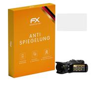 atFoliX Protecteur d'écran compatible avec Canon Legria HF G70 Film Protection d'écran, antiréfléchissant et absorbant les chocs FX Film Protecteur (3X)