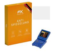 atFoliX Protecteur d'écran compatible avec Nintendo Game Boy Advance Special Film Protection d'écran, antiréfléchissant et absorbant les chocs FX Film Protecteur (3X)