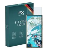 atFoliX Protecteur d'écran compatible avec Samsung Galaxy S24 Ultra Film Protecteur, ultra clair et flexible FX Film Protection d'écran (3X)