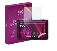 atFoliX Protection Écran Film de verre en plastique compatible avec Archos Oxygen 101S Ultra Verre film protecteur, 9H Hybrid-Glass FX Protection Écran en Verre trempé de plastique