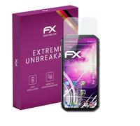 atFoliX Protection Écran Film de verre en plastique compatible avec Blackview BV9900 Verre film protecteur, 9H Hybrid-Glass FX Protection Écran en Verre trempé de plastique