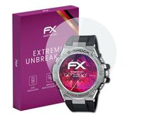 atFoliX Protection Écran Film de verre en plastique compatible avec Casio GST-B100 Verre film protecteur, 9H Hybrid-Glass FX Protection Écran en Verre trempé de plastique