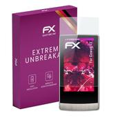 atFoliX Protection Écran Film de verre en plastique compatible avec Cowon J3 Verre film protecteur, 9H Hybrid-Glass FX Protection Écran en Verre trempé de plastique