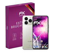 atFoliX Protection Écran Film de verre en plastique compatible avec Cubot Note 60 Verre film protecteur, 9H Hybrid-Glass FX Protection Écran en Verre trempé de plastique