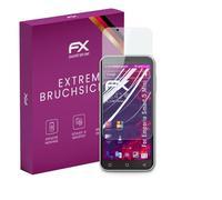 atFoliX Protection Écran Film de verre en plastique compatible avec Emporia Smart.5 Mini Verre film protecteur, 9H Hybrid-Glass FX Protection Écran en Verre trempé de plastique