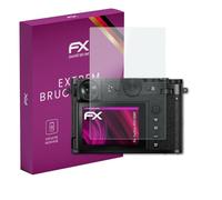 atFoliX Protection Écran Film de verre en plastique compatible avec Fujifilm GFX100RF Verre film protecteur, 9H Hybrid-Glass FX Protection Écran en Verre trempé de plastique