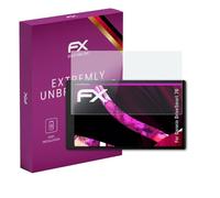 atFoliX Protection Écran Film de verre en plastique compatible avec Garmin DriveSmart 76 Verre film protecteur, 9H Hybrid-Glass FX Protection Écran en Verre trempé de plastique