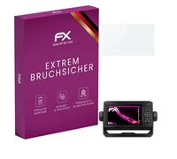 atFoliX Protection Écran Film de verre en plastique compatible avec Garmin EchoMap UHD 62cv Verre film protecteur, 9H Hybrid-Glass FX Protection Écran en Verre trempé de plastique