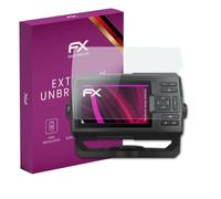 atFoliX Protection Écran Film de verre en plastique compatible avec Garmin Striker Vivid 5cv Verre film protecteur, 9H Hybrid-Glass FX Protection Écran en Verre trempé de plastique