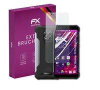 atFoliX Protection Écran Film de verre en plastique compatible avec Hammer H Construction Verre film protecteur, 9H Hybrid-Glass FX Protection Écran en Verre trempé de plastique