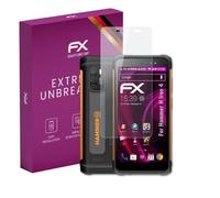 atFoliX Protection Écran Film de verre en plastique compatible avec Hammer H Iron 4 Verre film protecteur, 9H Hybrid-Glass FX Protection Écran en Verre trempé de plastique