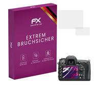 atFoliX Protection Écran Film de verre en plastique compatible avec Nikon D7200 Verre film protecteur, 9H Hybrid-Glass FX Protection Écran en Verre trempé de plastique (Set de 1)