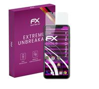 atFoliX Protection Écran Film de verre en plastique compatible avec Nokia 5.1 Plus / X5 Verre film protecteur, 9H Hybrid-Glass FX Protection Écran en Verre trempé de plastique