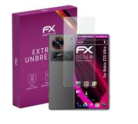 atFoliX Protection Écran Film de verre en plastique compatible avec Nubia Z70 Ultra Verre film protecteur, 9H Hybrid-Glass FX Protection Écran en Verre trempé de plastique