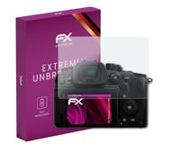 atFoliX Protection Écran Film de verre en plastique compatible avec Panasonic Lumix GH6 Verre film protecteur, 9H Hybrid-Glass FX Protection Écran en Verre trempé de plastique